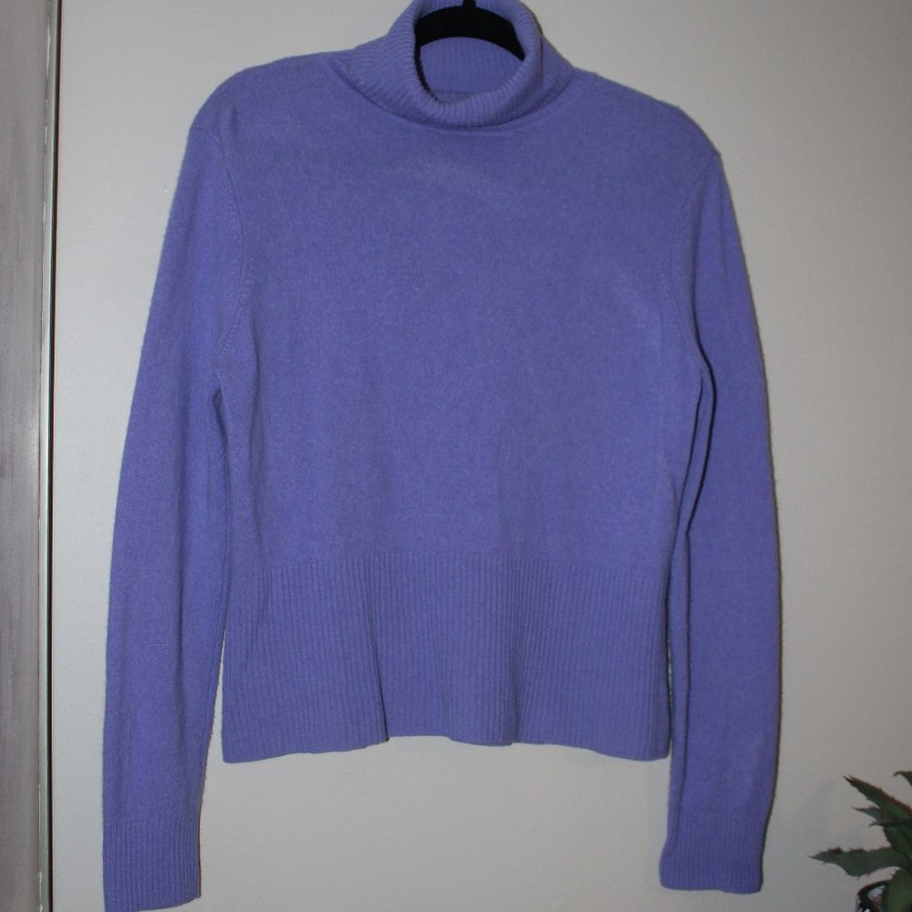 Cashmere Turtleneck Women's Sweater